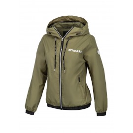 DAHLIA HOODED NYLON JACKET...